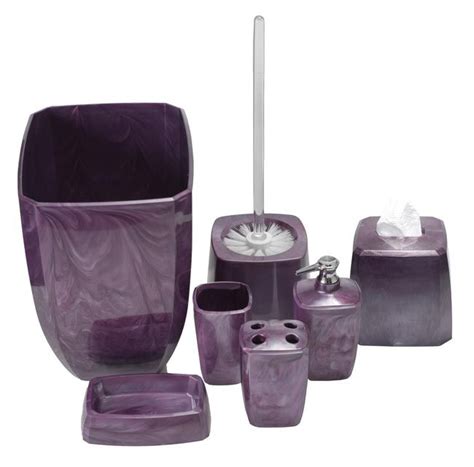 Lavender Purple Bathroom Accessories Homystyle