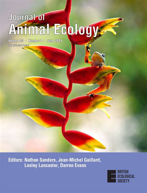 Cover Picture And Issue Information 2024 Journal Of Animal Ecology