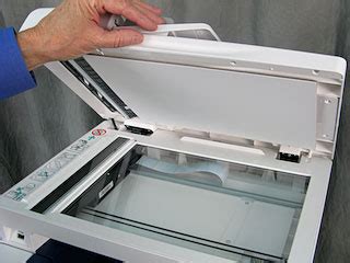 Clean The Document Glass And The Automatic Document Feeder ADF Glass