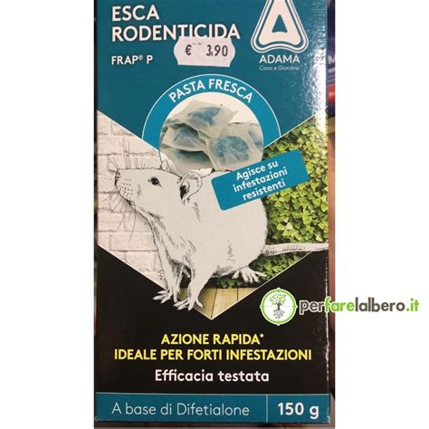 Frap P Adama Esca Rodenticida In Pasta Ad Azione Rapida 150 G