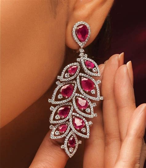 Saved By Radha Reddy Garisa Diamond Earrings Design Indian Jewellery