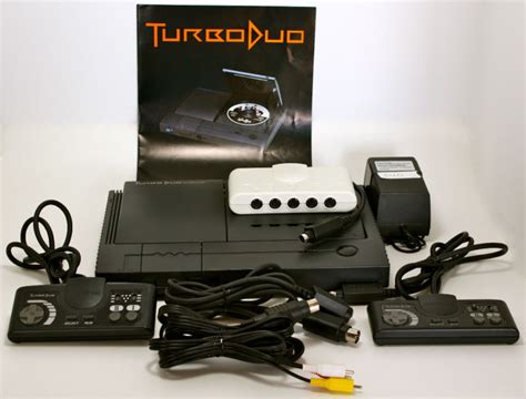 NEC PC Engine Duo TurboDuo Turbo Duo Video Game Console Library