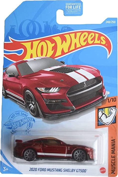 Amazon Hot Wheels Ford Mustang Shelby Gt Muscle Mania