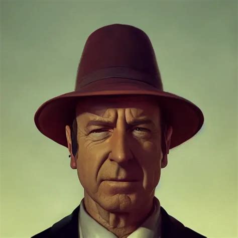 A Portrait Of Saul Goodman From Breaking Bad Oil Stable Diffusion