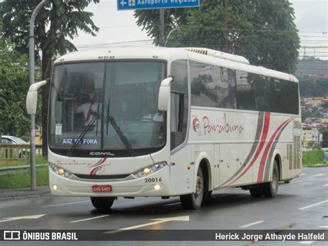 Paraibuna Transportes 20016 Em Juiz De Fora Por Herick Jorge Athayde