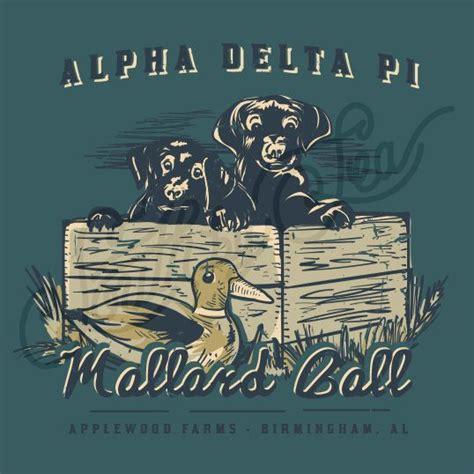 Design Id 106913 Alpha Delta Pi Alpha Delta Mallard Ball