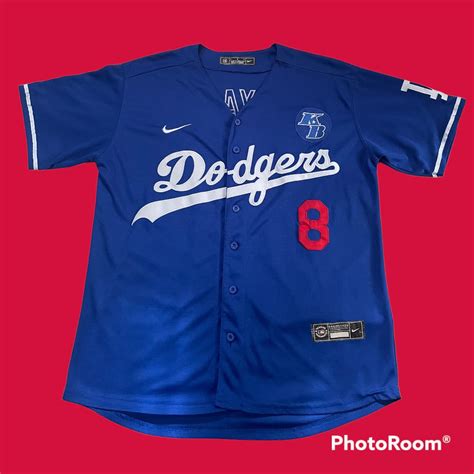 Kobe Bryant LA Dodgers Baseball Jersey, Men's Fashion, Tops & Sets ...