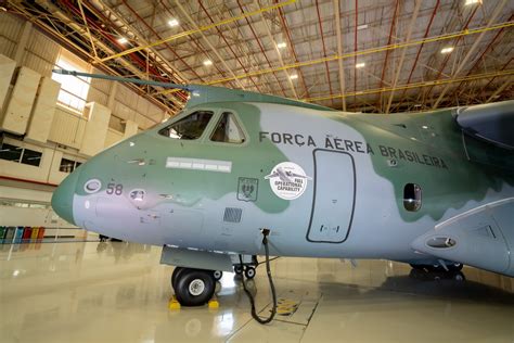 FAB e Embraer celebram FOC e a entrega do sexto KC 390 Força Aérea