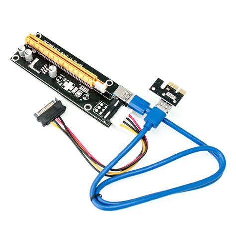 Placa Pci E Riser Usb Pci E Riser Express X X X X Extensor Riser