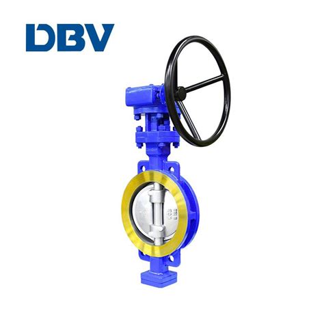 Worm Gear Wafer Metal To Metal Triple Offset Butterfly Valve Wafer