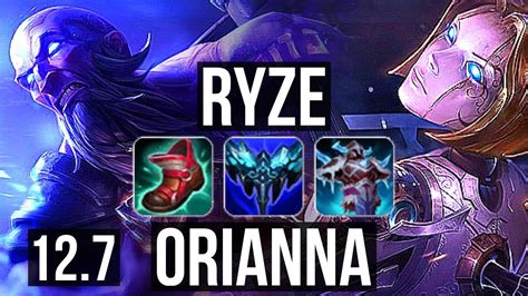 Ryze Vs Orianna Mid Rank Ryze Kr Challenger