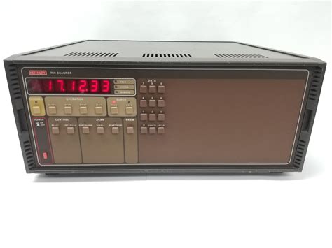 Keithley 706 Scanner System With 2 7154 10 Channel High Voltage 2 Pole