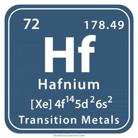 Hafnium Facts, Symbol, Discovery, Properties, Uses