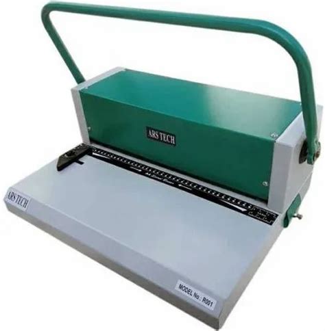 Spiral Binding Machine at best price in New Delhi by K. D. R. Sales Corporation | ID: 7813503030