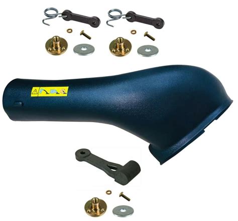 New Brand Aftermarket Part for John Deere - 46″ Grass catcher lower Bagger Chute Fits Craftsman ...