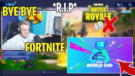 Tfue Confirms QUITTING Competitive Fortnite After WORLD CUP