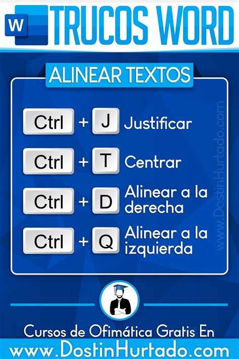 Alinear Texto En Word Curso Word Gratis Dostin Hurtado Cursos