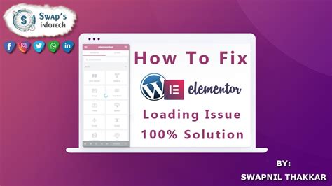 Elementor Loading Problem Elementor Not Working Elementor Enable