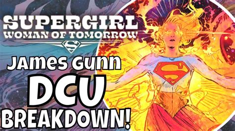 Supergirl Arrives To Change The Future Woman Of Tomorrow James Gunn