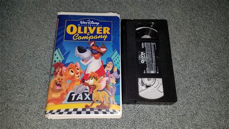 Openingclosing To Oliver And Company 1996 Vhs Youtube