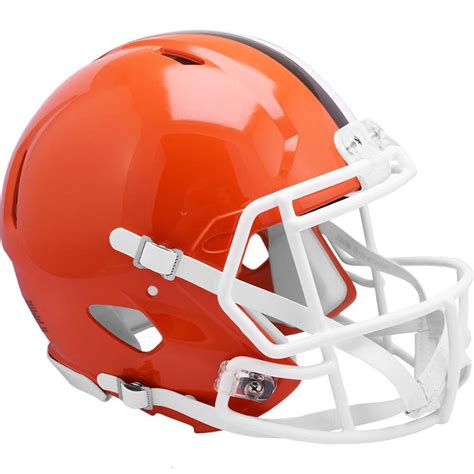 Cleveland Browns Authentic Full Size Throwback Speed Helmet - 1975 to ...