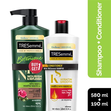 Buy Tresemme Shampoo Botanique Nourish And Replenish 580ml Get Tresemme