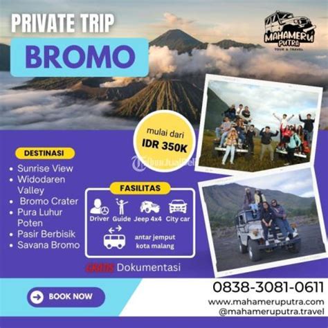 Liburan Paket Wisata Natal Tahun Baru Private Trip Bromo Start