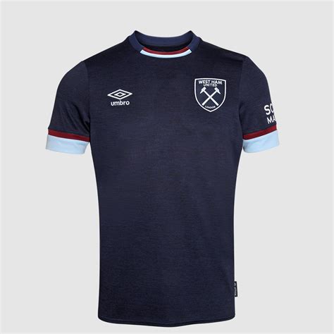 Musim Baru West Ham United Third Baju Bolasepak 2021 2022 Sponsored