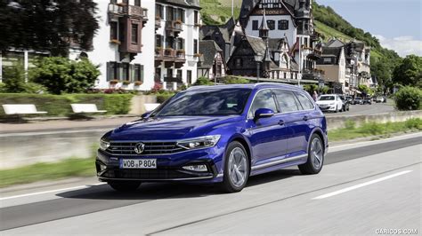 2020 Volkswagen Passat Variant R Line Eu Spec Front Three Quarter Caricos