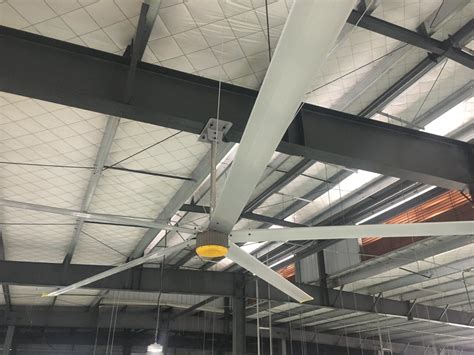 73m Gearbox Motor Workshop Ventilation Electric Hvls Fan