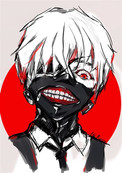 Ken Kaneki Fan Art By Hy Ruan By Hyruan96 On Deviantart