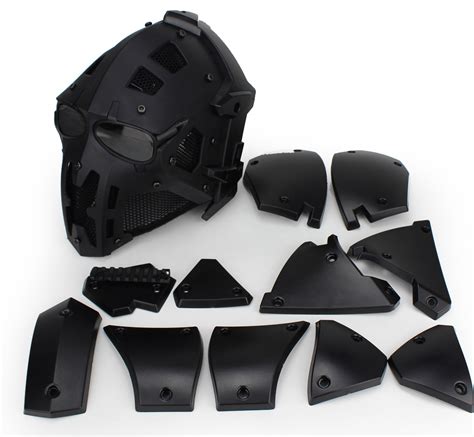 Integrated Helmet And Face Shield For Cycling Helmet And Mask Set For Tactical Activities