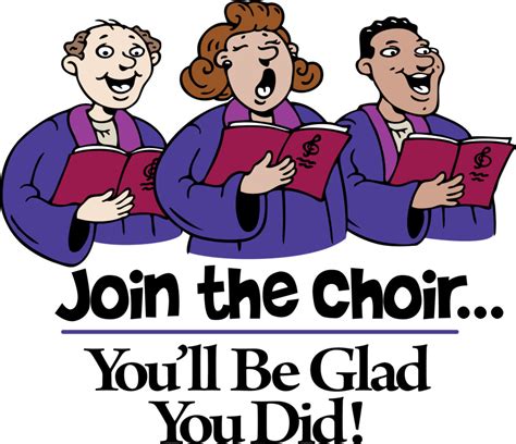 Church Chorus Clipart