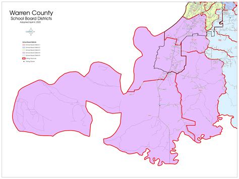 ADOPTED 2022 Warren School Board District 4 Plan 30×40 | CMPDD