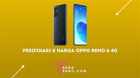 Spesifikasi Dan Harga Oppo Reno G Di Indonesia