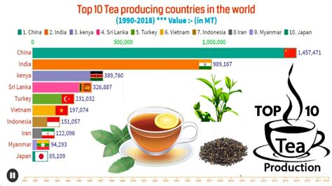 Top 10 Tea Producing Countries In The World YouTube