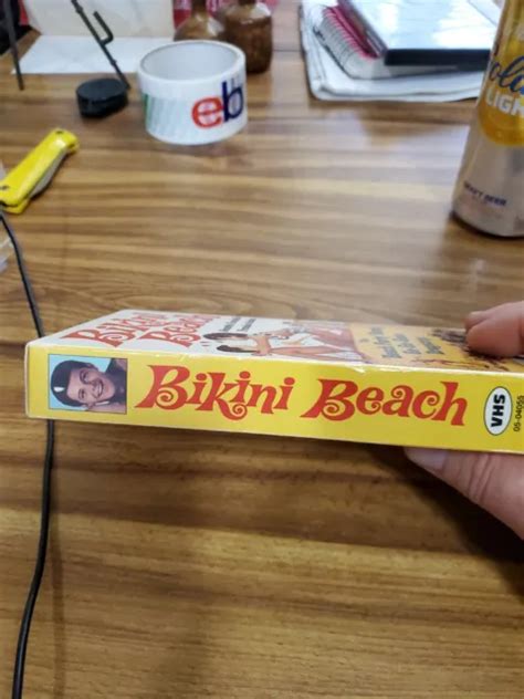Bikini Beach Vhs Vid O Annette Funicello Frankie Avalon Vhs Bande