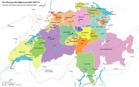 Swiss Confederation (1803–1815) | Wiki Atlas of World History Wiki | Fandom