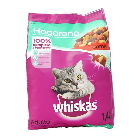 Alimento Para Gato Whiskas Sabor Carne Adulto 1 4 Kg Walmart