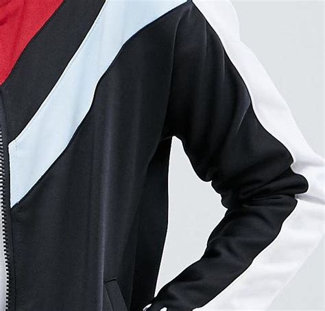 Fila Zip Through Tracksuit Jacket With Color Block Contrasts Co Ord Asos Tracksuit Jacket