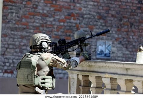 05182022 Wroclaw Poland Special Police Unit Stock Photo 2215691689