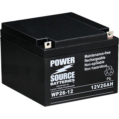 Wp Sealed Agm Battery Volt Ah Power Source