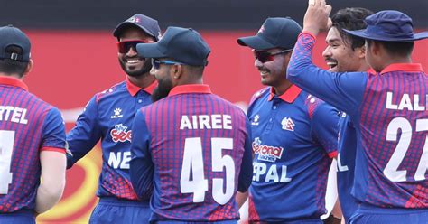 Acc Premier Cup Nepal Defeats Hong Kong By Wickets Himalaya Times