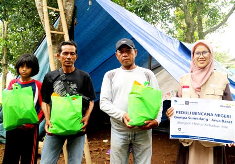 Mandiri Amal Insani Perwakilan Jawa Barat Salurkan Bantuan Makanan