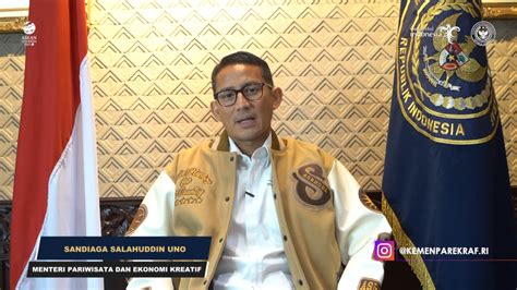 Dukungan Menparekraf RI Sandiaga Uno Atas Pelaksanaan Event Festival