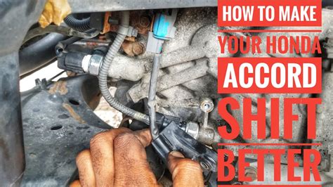 Shift Solenoid 2002 Honda Accord How To Replace Shift Soleno