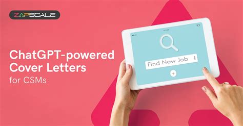 Elevate Your CSM Job Search With ChatGPT Powered Cover Letters