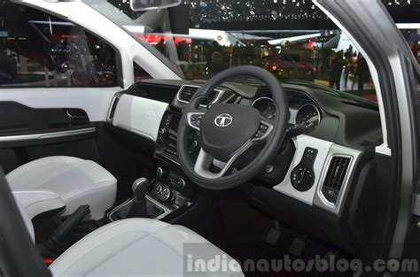 Tata Hexa interior at the 2015 Geneva Motor Show