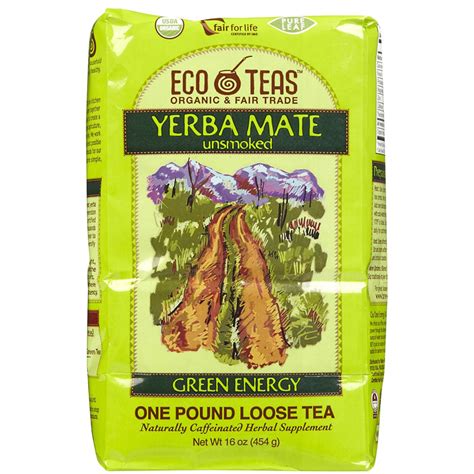 Eco Teas Organic Yerba Mate Tea Lady