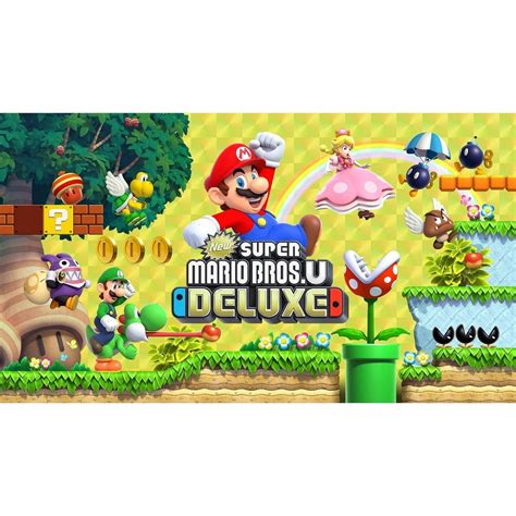 New Super Mario Bros U Deluxe Nintendo Switch Digital Super